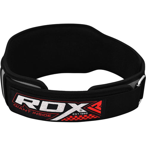 RDX 8D WEIGHT LIFTING GYM BELTS/Gry-4